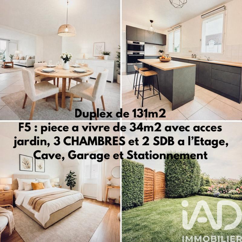 Duplex - 130 m² - 5 pièces
