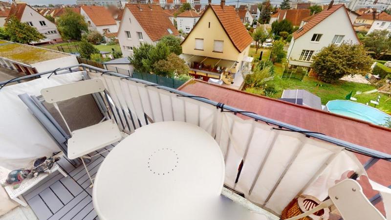 Chambre - 11 m² - 3 pièces