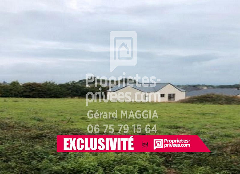 Terrain constructible - 1 200 m²