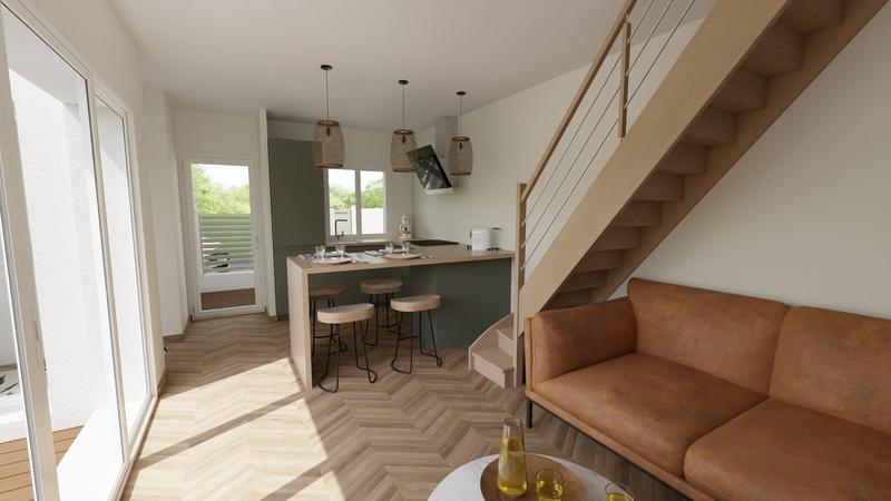 Maison - 45 m² - 3 pièces