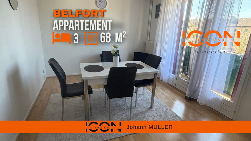 Appartement - 68 m² - 4 pièces