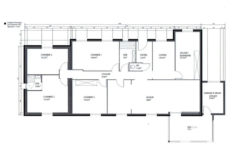 Maison - 144 m² - 5 pièces