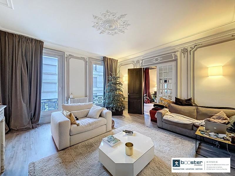 Appartement ancien - 100 m² - 3 pièces