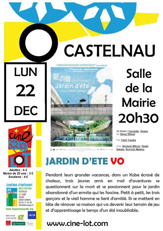 Ciné-Lot : "Jardin d'été" (Vost)