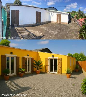 Maison - 90 m² - 3 pièces