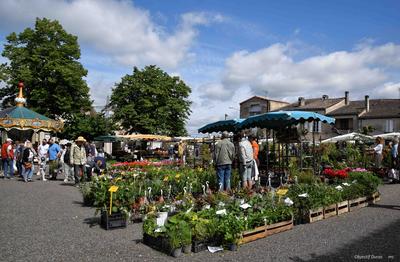 Marché aux fleurs, vide-greniers et artisanat