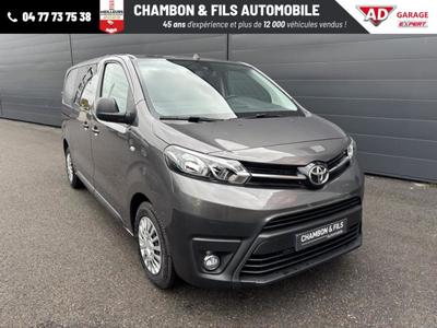 Toyota Proace Cabine Approfondie Medium 2.0l 180 d-4d Bva8 Business 6 places prix Ht 27991