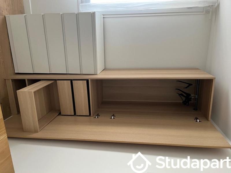 Chambre - 13 m² - 1 pièce