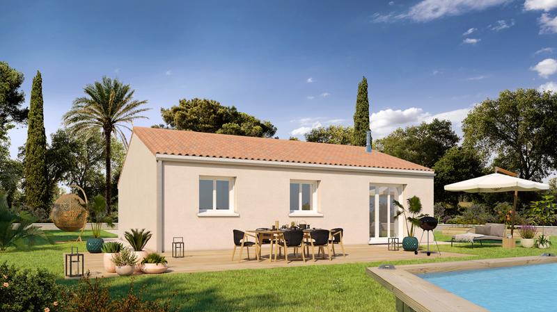 Maison - 75 m² - 3 pièces