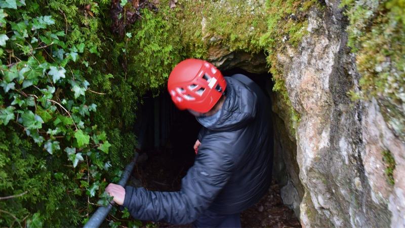 Visite de la grotte du Wolfloch
