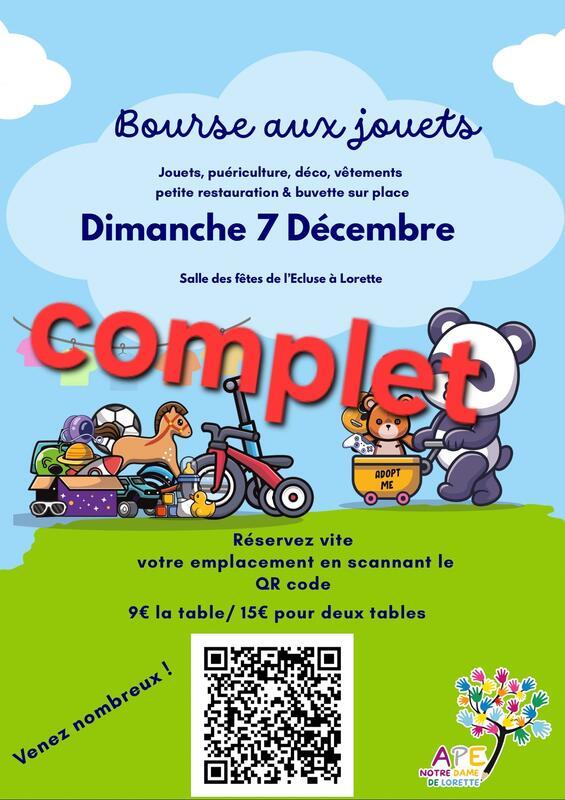 Bourse aux jouets et puériculture