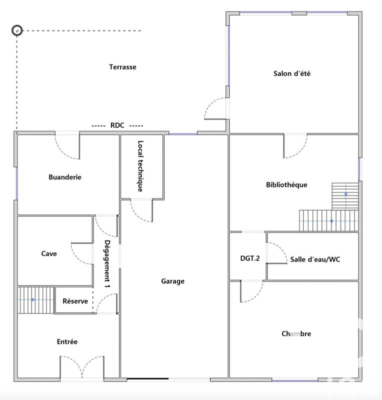 Maison - 155 m² - 8 pièces