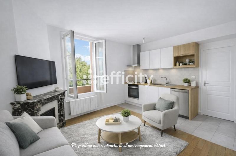 Appartement - 35 m² - 2 pièces