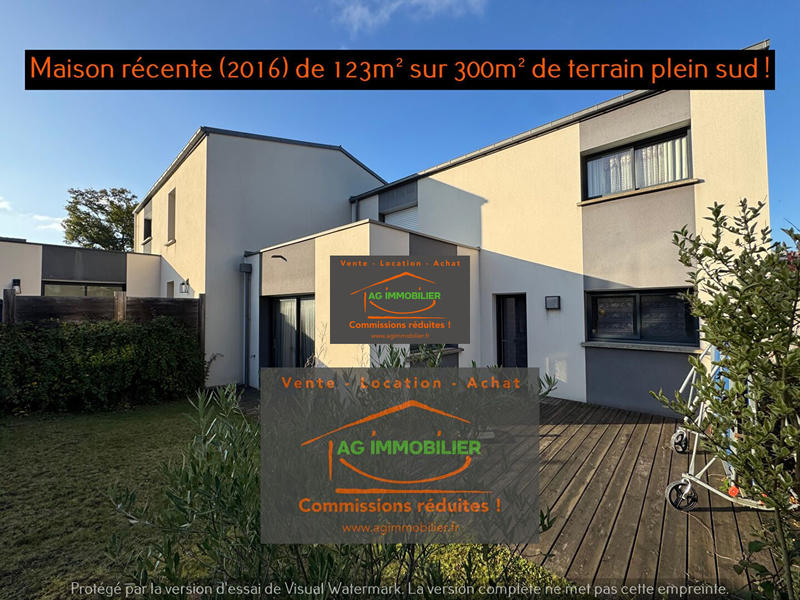 Maison - 123 m² - 6 pièces