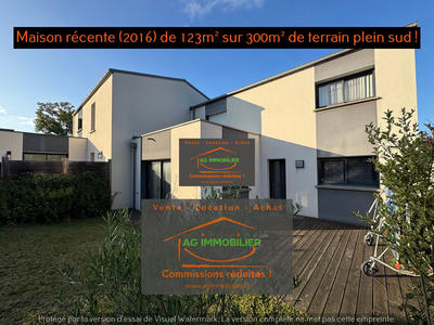 Maison - 123 m² - 6 pièces