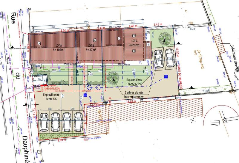 Duplex - 42 m² - 2 pièces
