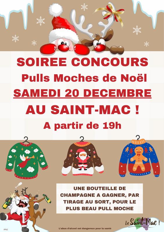 Soirée concours - Pulls moches de Noël