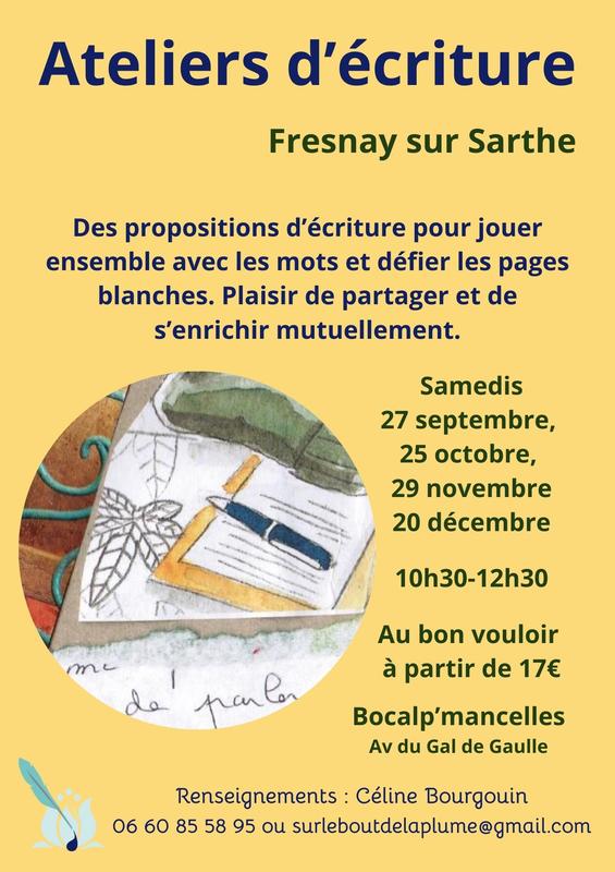 Atelier d'écriture