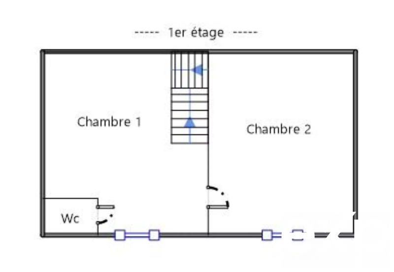 Maison - 77 m² - 3 pièces