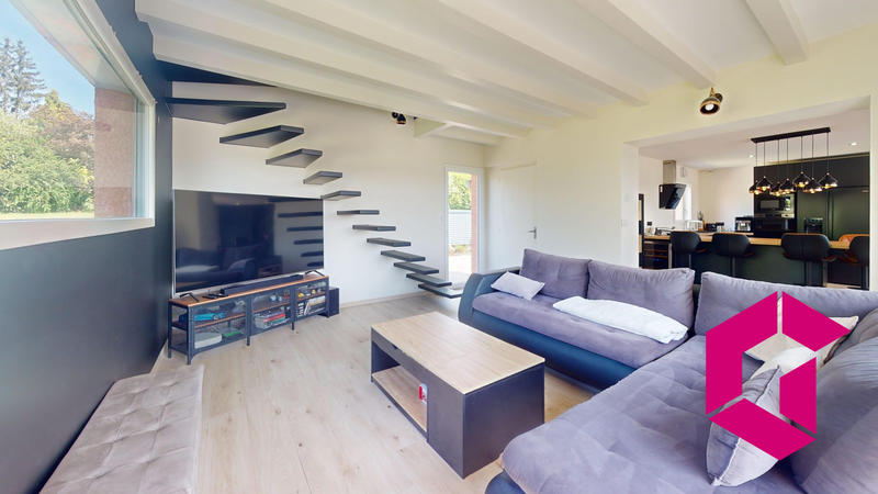 Maison contemporaine - 133 m² - 6 pièces