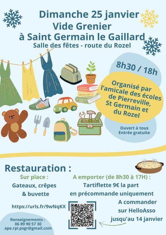 Vide grenier de l’amicale des parents d’élèves