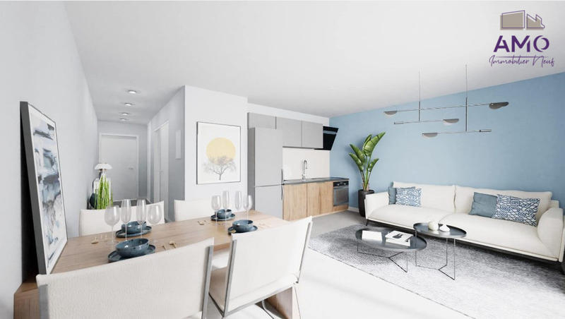 Appartement - 46 m² - 2 pièces