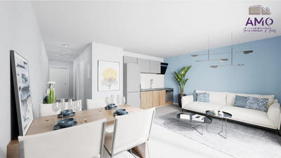 Appartement - 46 m² - 2 pièces