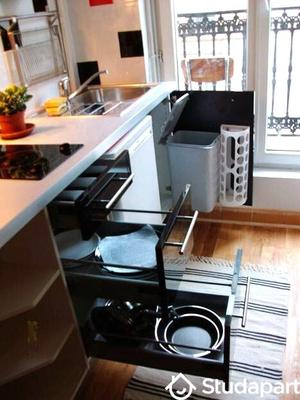 Appartement - 15 m² - 1 pièce