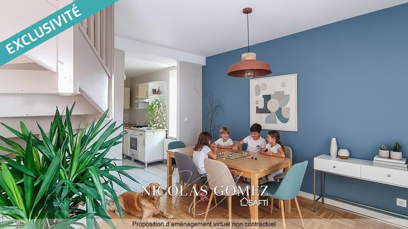 Duplex - 134 m² - 6 pièces