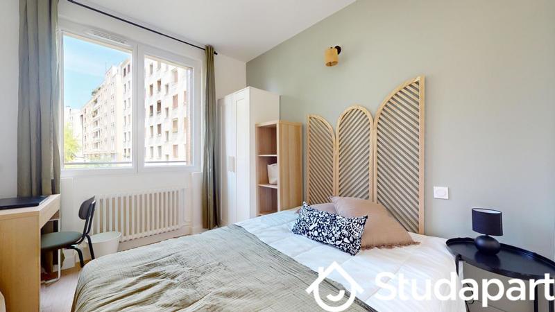 Chambre - 10 m² - 1 pièce