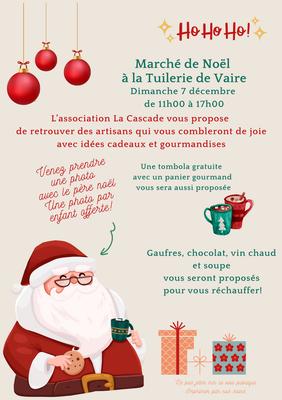 Marché de noël à la tuilerie