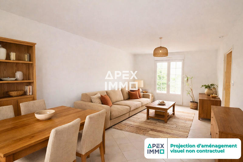 Maison - 93 m² - 4 pièces