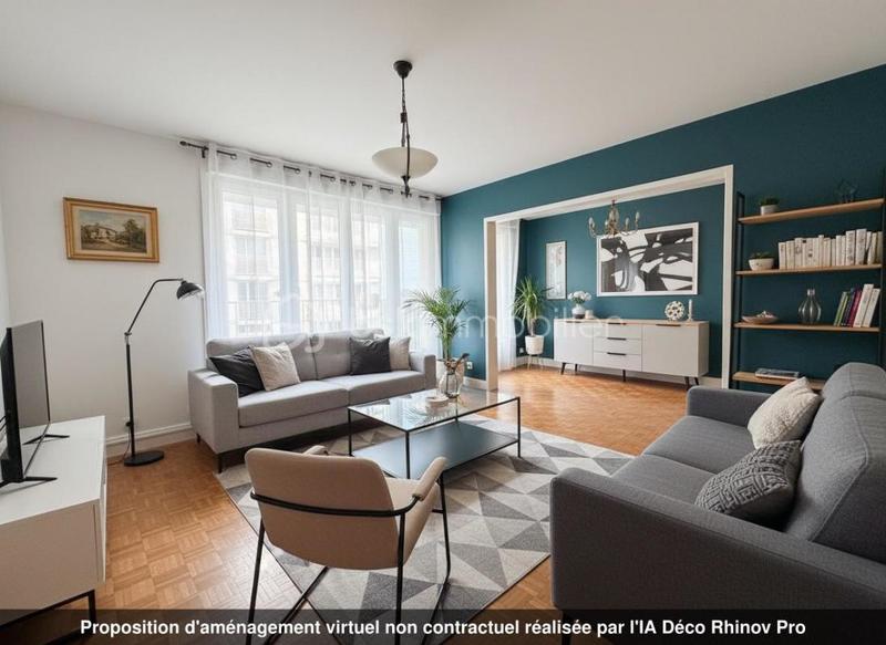 Appartement - 93 m² - 5 pièces