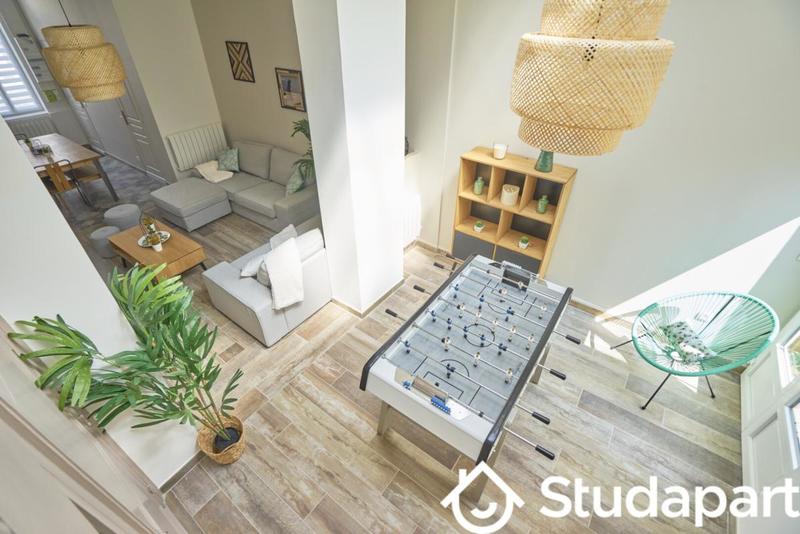 Chambre - 13 m² - 1 pièce