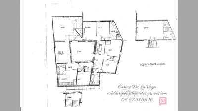 Appartement - 219 m² - 8 pièces