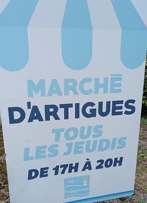 Marché traditionnel d'Artigues - Foulayronnes