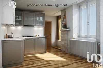 Maison de ville - 76 m² - 3 pièces