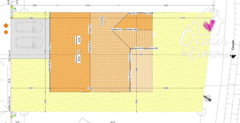 Maison - 115 m² - 5 pièces