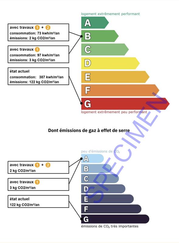 Maison - 76 m² - 4 pièces