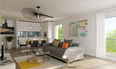 Appartement - 48 m² - 2 pièces