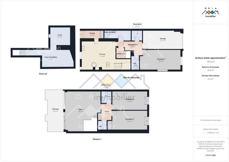 Maison - 137 m² - 4 pièces