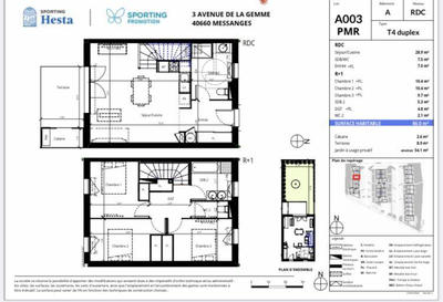 Maison - 86 m² - 4 pièces
