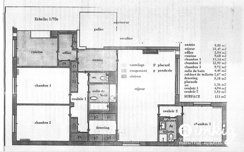 Appartement - 109 m² - 4 pièces