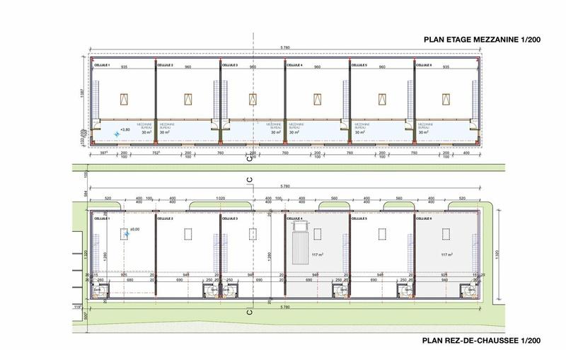 Local d'activité / Entrepôt - 155 m²