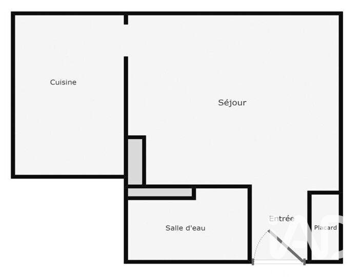 Appartement - 23 m² - 1 pièce