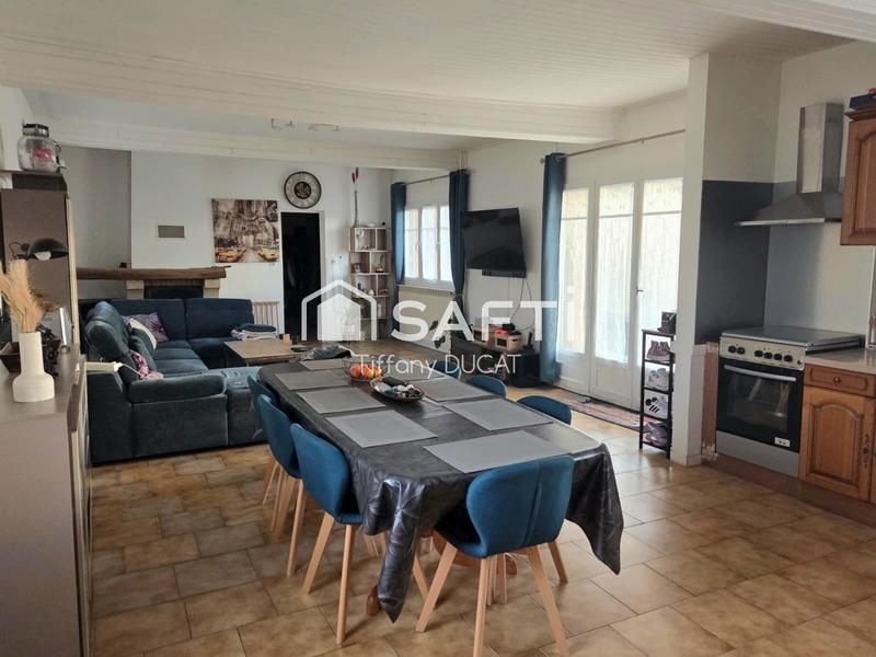 Maison - 130 m² - 5 pièces