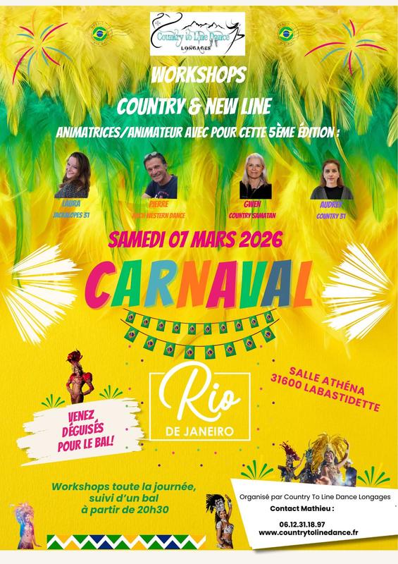 Workshops Animatrices/Animateur et Bal du Carnaval