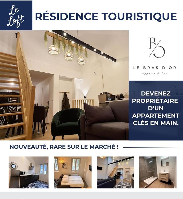 Duplex - 42 m² - 2 pièces