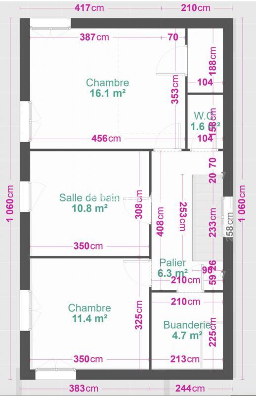 Maison - 130 m² - 4 pièces