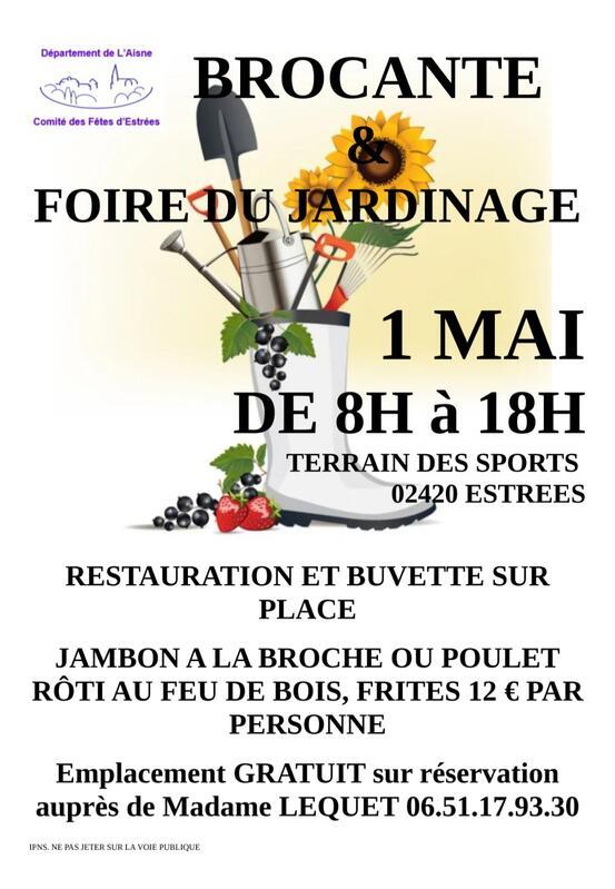 Brocante et foire du jardinage